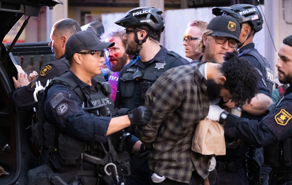 UC Berkeley Event Sees Three Arrests Amid Protests