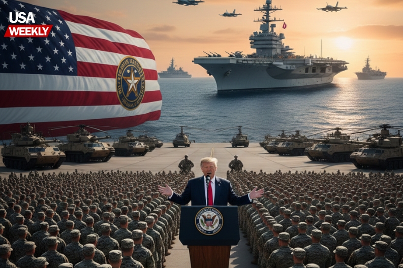 Trump Tells Troops 'Fear' Is Powerful Motivator in Iran Nuclear Standoff