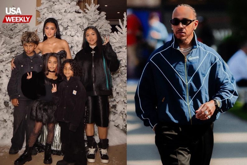 Kim Kardashian and Lewis Hamilton Are Vacationing Together