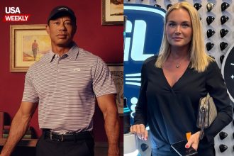 Vanessa Trump Supports Tiger Woods