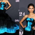 Zendaya wows in electric gown