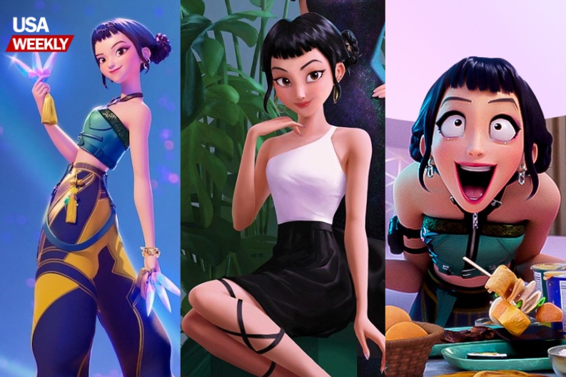 Zoey from KPop Demon Hunters