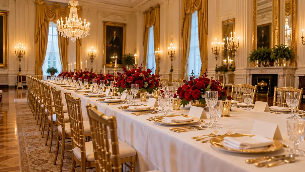 Trump-Xi State Dinner: Musk, Huang and Cook at the Head Table